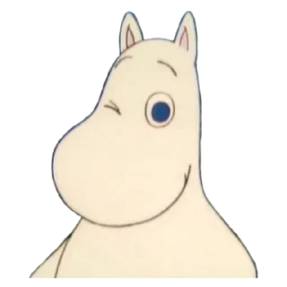 Telegram sticker 😉 👉🏻 @truecatharsis: Moomins