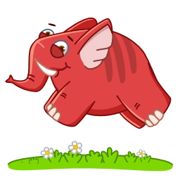 Telegram stiker 🏃‍♂️ Elefun