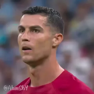 Video sticker 🐐 - ᗷY @ahMshY 𓉮 . Cristiano Ronaldo