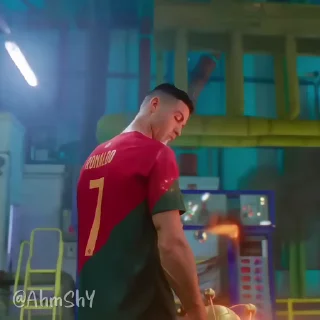 Video sticker 🐐 - ᗷY @ahMshY 𓉮 . Cristiano Ronaldo