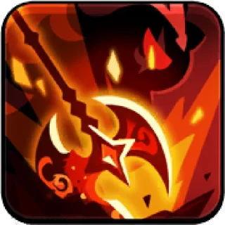Telegram sticker 🤩 Burning Spice Cookie • @run_cookie_run