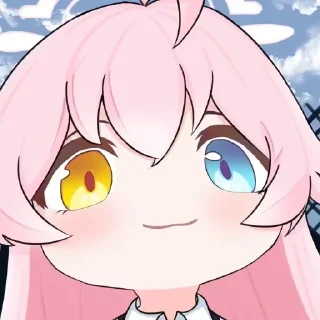 Telegram sticker ☺️ 小鳥遊 ホシノ packed by @tsugumi42