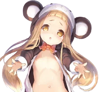 Telegram sticker 😊 Loli is life