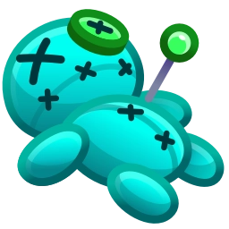 Sticker 📍 Voodoo Doll