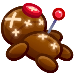 Sticker 📍 Voodoo Doll