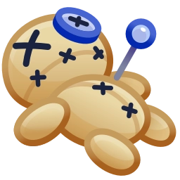 Sticker 📍 Voodoo Doll