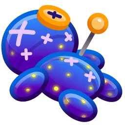 Sticker 📍 Voodoo Doll