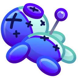 Sticker 📍 Voodoo Doll