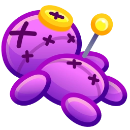 Sticker 📍 Voodoo Doll