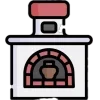 Sticker 🏠 Русская_печка @TgEmodziBot