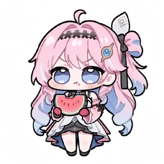 Telegram stiker 🌟 WuWa chibi (by denia fan)