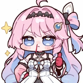 Telegram stiker 🌟 WuWa chibi (by denia fan)