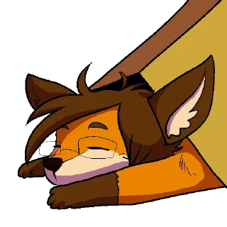 Sticker 😊 Box Fox