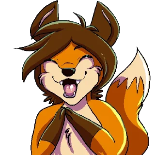 Video sticker 😊 Box Fox