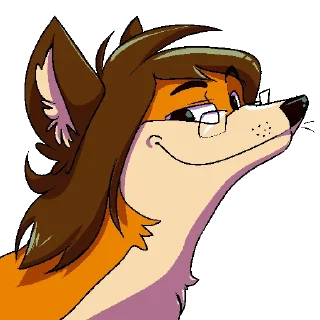 Telegram sticker 😊 Box Fox