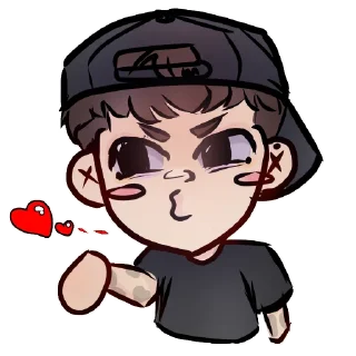 Telegram sticker ❤ ☆CMH☆ - @PRIdurovvART