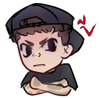 Telegram sticker 👄 ☆CMH☆ - @PRIdurovvART