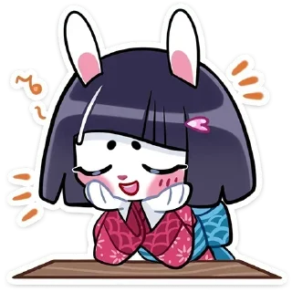 Video sticker 🥺 Усагичи @stickroom