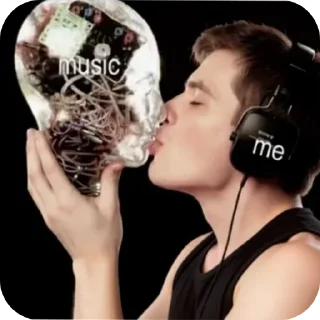 Telegram sticker 🎧 TikTokMemes @StarMemos