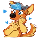 Telegram sticker 😍 Hoofdog