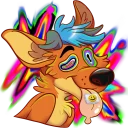 Telegram sticker 😵 Hoofdog