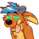 Telegram sticker 🌀 Hoofdog