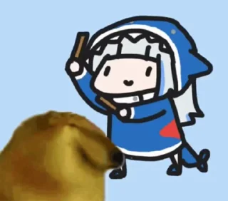 Video sticker 😡 Cheems video @ManasTheKing :: @fStikBot