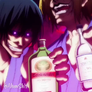 Video sticker 😈 - ᗷY @ahMshY 𓉮 . Grand Blue