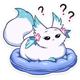 Telegram sticker 🤨 Лисий тандем: Мари и Минто от @TgSticker