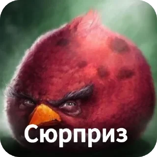 Telegram sticker 🖼 Негри бердс