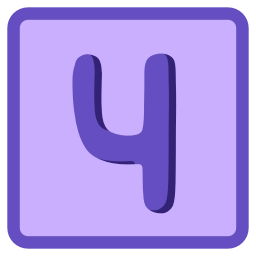 Sticker 🔤 Фиолетовый 💜  от @emoji_png_vector