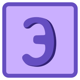 Sticker 🔤 Фиолетовый 💜  от @emoji_png_vector