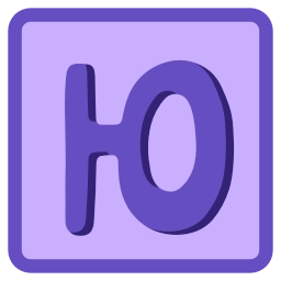 Sticker 🔤 Фиолетовый 💜  от @emoji_png_vector