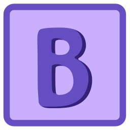 Sticker 🔤 Фиолетовый 💜  от @emoji_png_vector