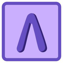 Sticker 🔤 Фиолетовый 💜  от @emoji_png_vector