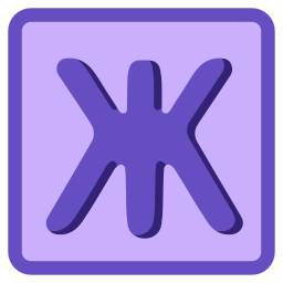 Sticker 🔤 Фиолетовый 💜  от @emoji_png_vector