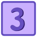 Video sticker 🔤 Фиолетовы...