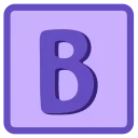 Video sticker 🔤 Фиолетовы...