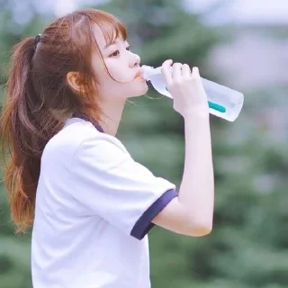 Video sticker 😀 cute-girl