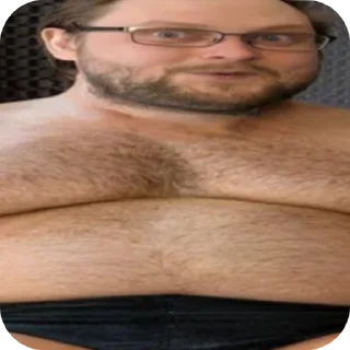 Telegram sticker ✋ Великий Жирмаксинг by @Geshka_dude