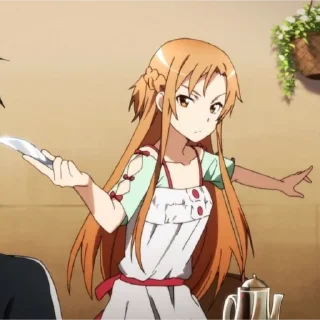 Telegram sticker ✨ ASUNA X HIKARI