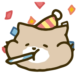 Sticker 🥳 Mango & Miyao - @ShoutoEmoji