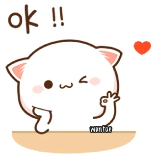 Telegram sticker 🍥 Mochi Mochi Peach Cat by @wontae
