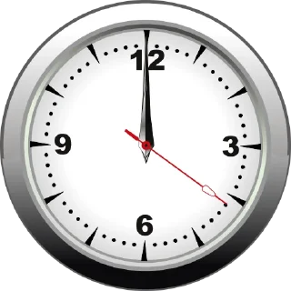Sticker 🕛 It's Time!