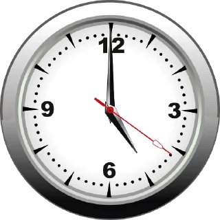 Telegram sticker 🕔 It's Time!