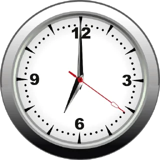 Telegram sticker 🕖 It's Time!