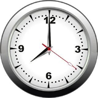 Telegram sticker 🕗 It's Time!