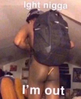 Telegram stiker 😐 my asshole burns's pack