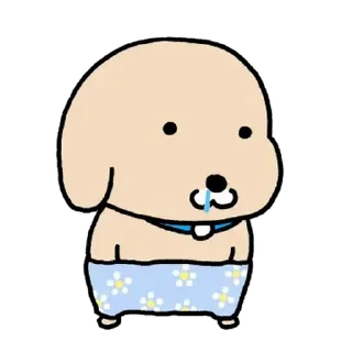 Sticker ⭐ 누렁이 또또또 왔어요! @moe_sticker_bot