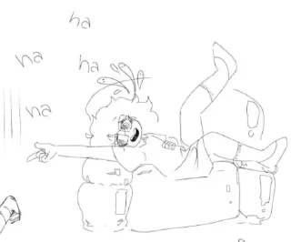 Telegram sticker 🤣 ghost [without pals] [@hatemilkins]